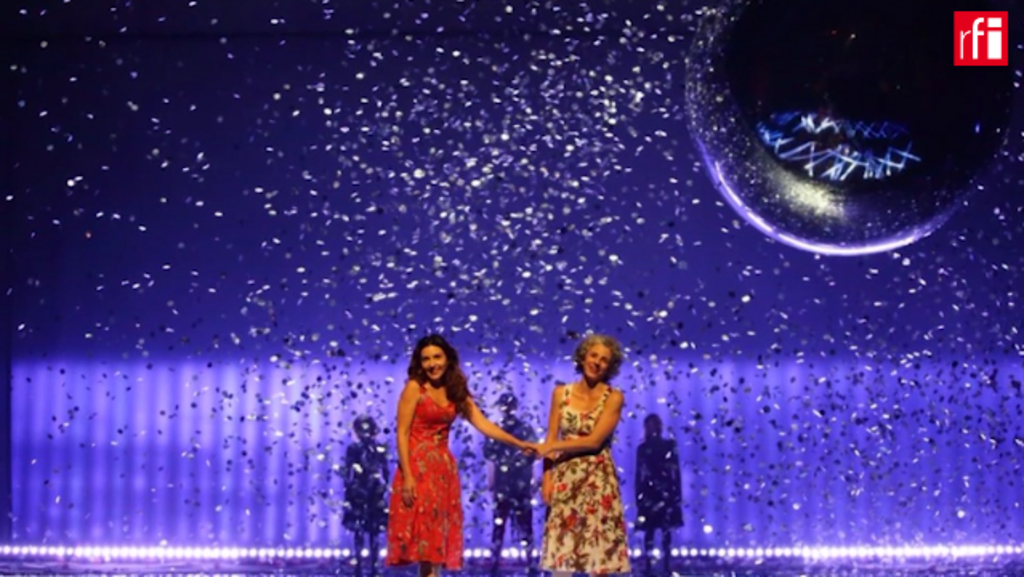 As atrizes brasileiras Beatriz Sayad e Melissa Vettore