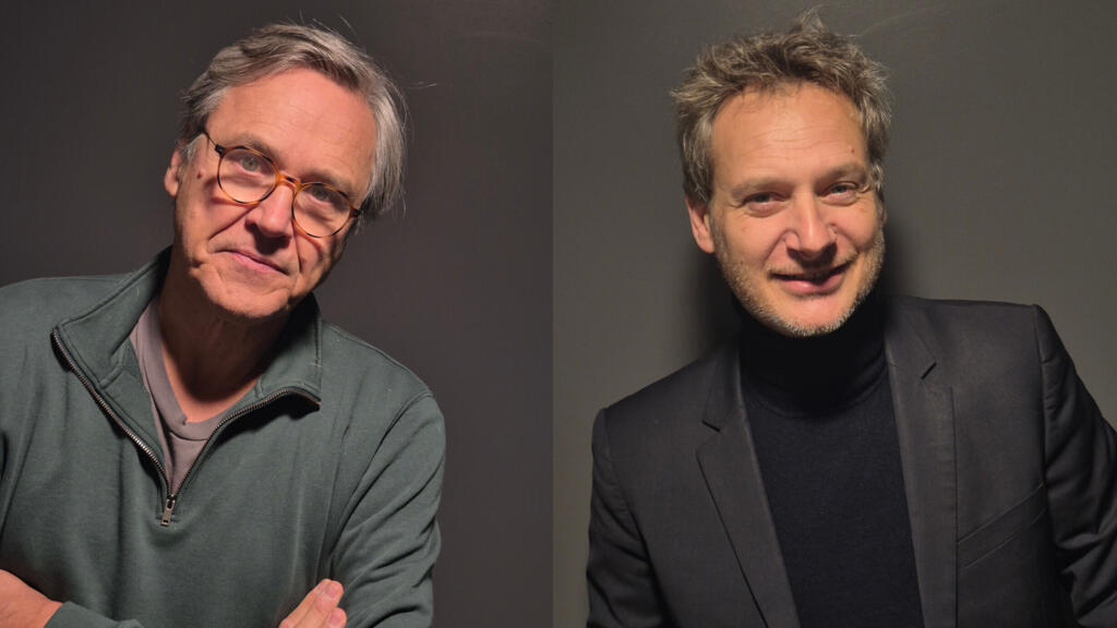 Frédéric Sawicki, professeur de Science politique et Jefferson Desport, grand reporter