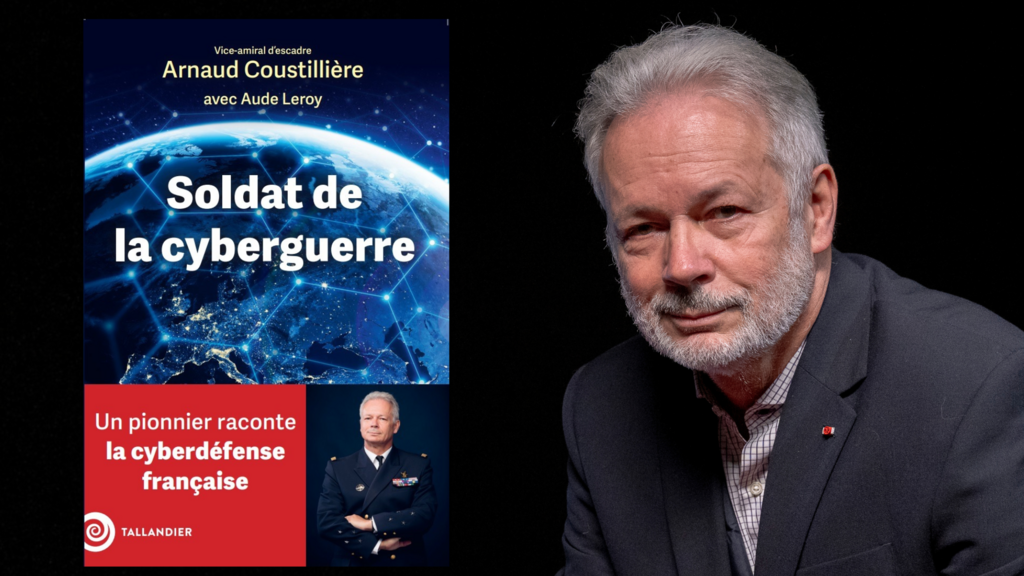 Arnaud Coustillière, vice-amiral d'escadre, a été le premier à diriger le commandement de la cyberdéfense (Comcyber), de 2011 à 2017.