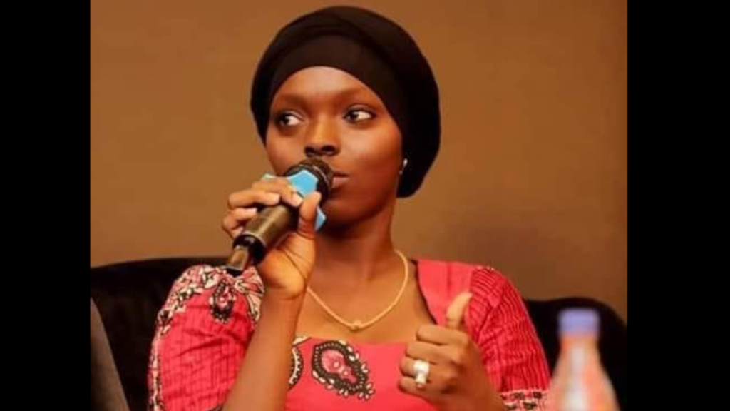 Hadja Idrissa Bah, militante guinéenne des droits des femmes, lors de la 2ème édition du women’s meeting day.
