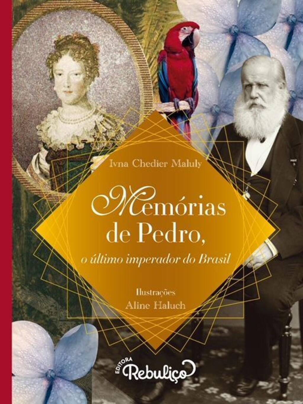 Capa do livro, Memórias de Pedro