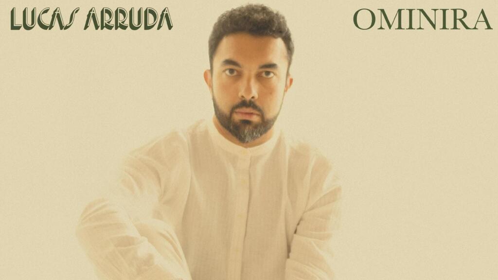 Capa do novo álbum de Lucas Arruda; "Ominira".