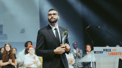 معتز عزايزه، خبرنگار شناخته شده فلسطینی برنده «جایزه آزادی» استان نرماندی شد.