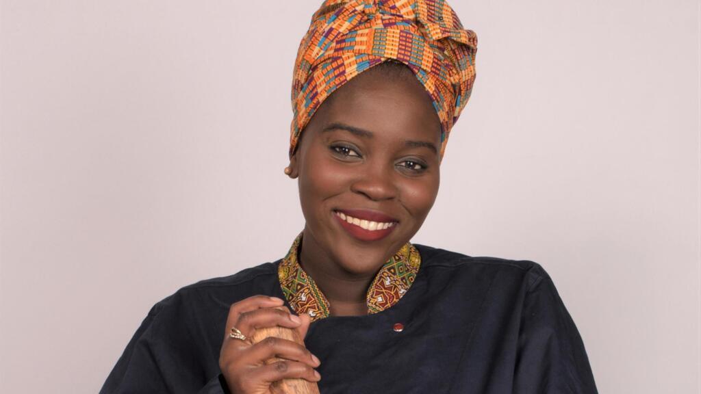 Ndeye Aïssatou Mbaye et son pilon.