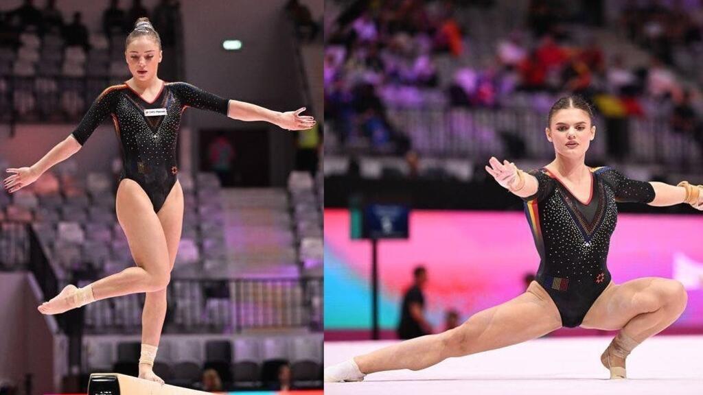 Sabrina Voinea (stânga) și Denisa Golgotă