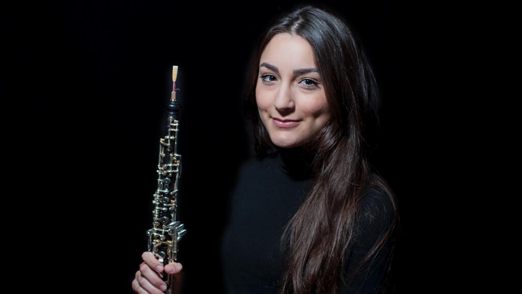 A oboísta brasileira Erica Smetak.