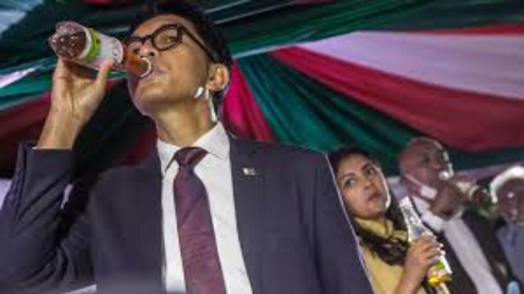 Le président de Madagascar Andry Rajoelina.