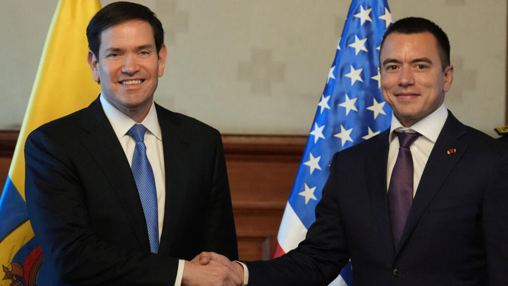 En Équateur, Marco Rubio promet un ferme soutien américain contre le crime organisé