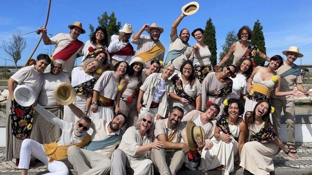 O Coro Corisco d'Aveiro.