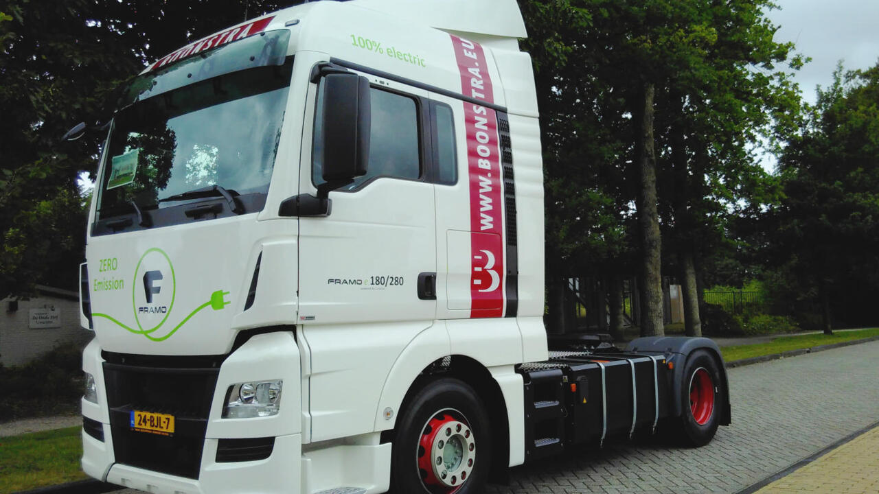 The first electric heavy goods vehicles arrive in Switzerland Teller