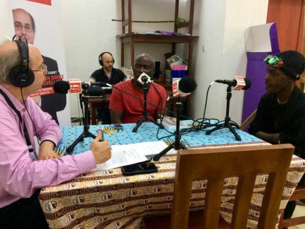 Jean-François Cadet, Vincent Ticouaï Diallo et Massidi Adiatou
