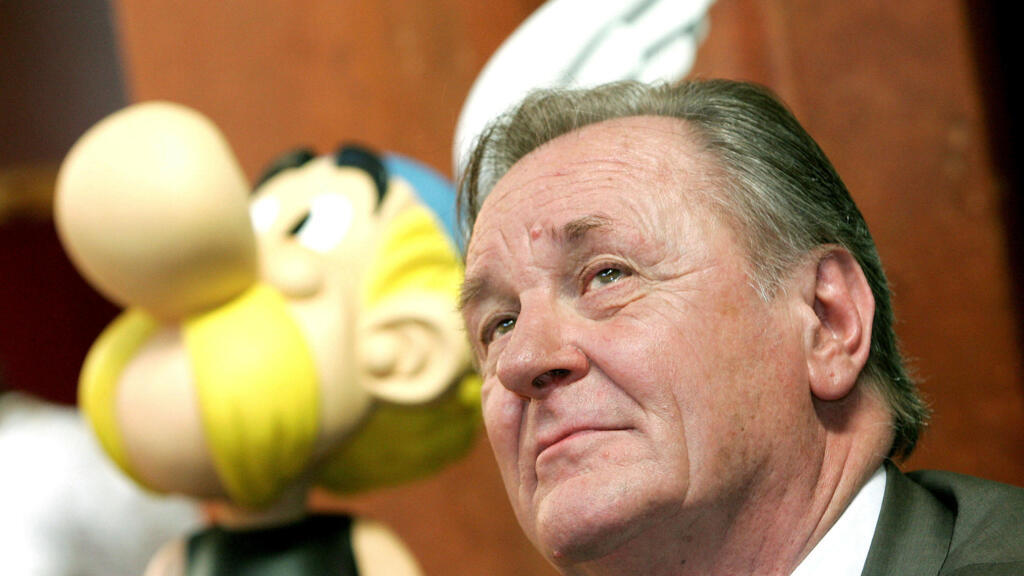 Albert Uderzo, créateur de la célèbre série d’Astérix.