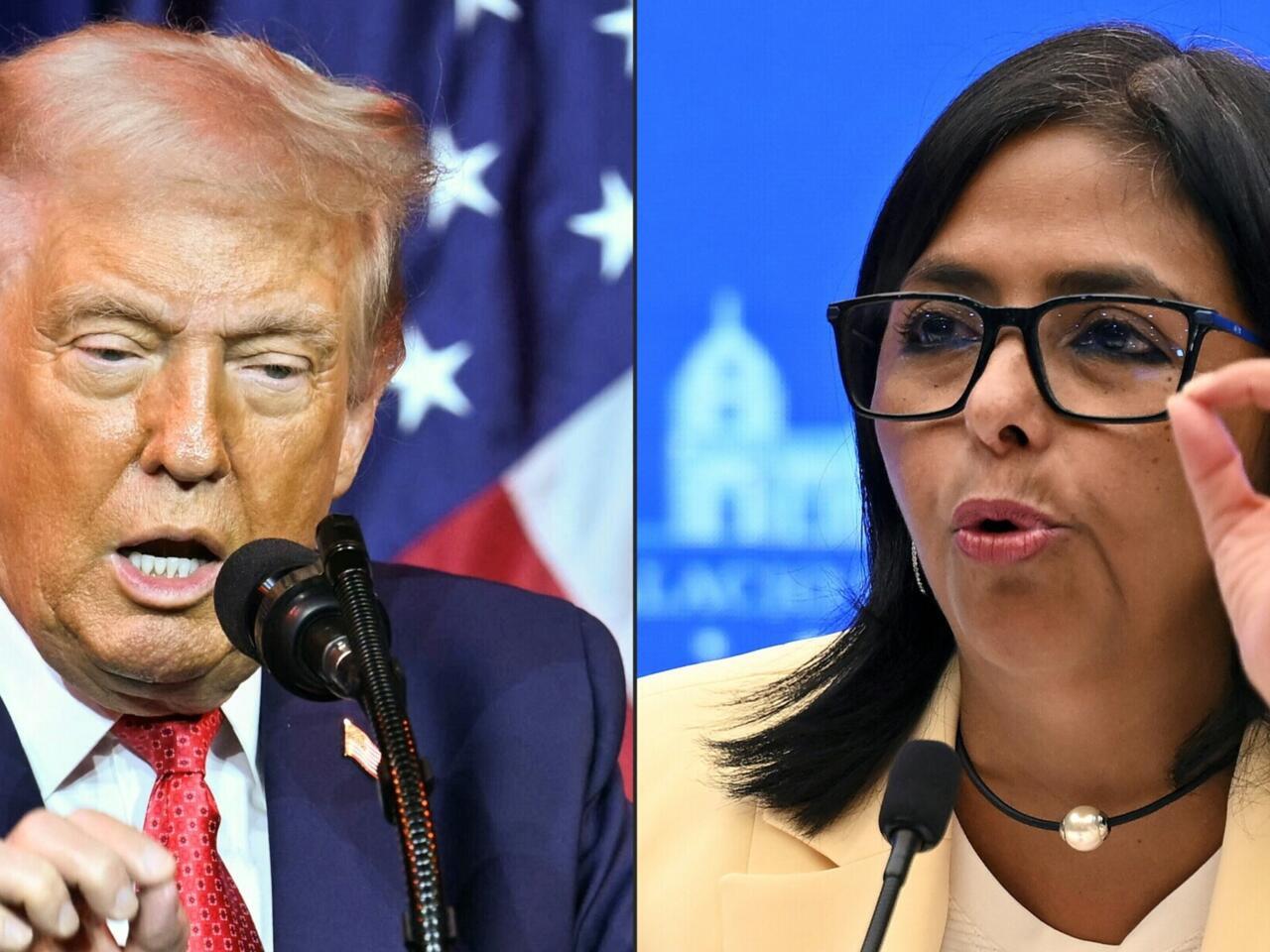 Venezuela: Delcy Rodríguez habla con Trump y anuncia nuevas liberaciones de  presos - RFI