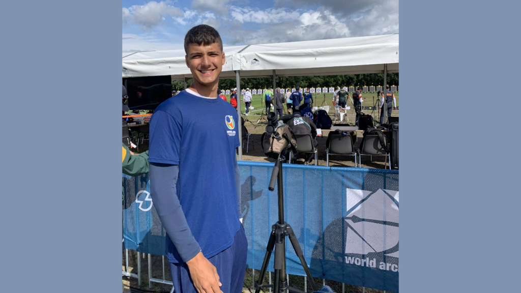 Com apenas 18 anos, o também carioca Matheus Gomes é bicampeão brasileiro juvenil.