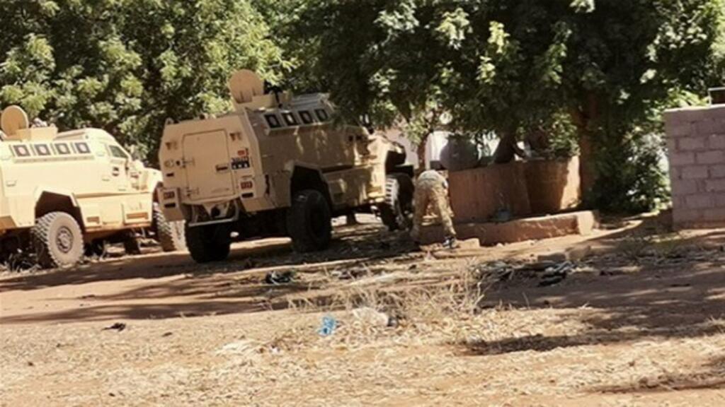 Photo, datant de fin décembre 2021, révélant la présence de mercenaires russes de la société Wagner dans la localité de Ségou, située à 200 kilomètres au nord-est de Bamako, sur le fleuve Niger. Selon des observateurs proches du dossier malien, 200 mercenaires du groupe Wagner auraient pris leurs quartiers dans cette localité.
