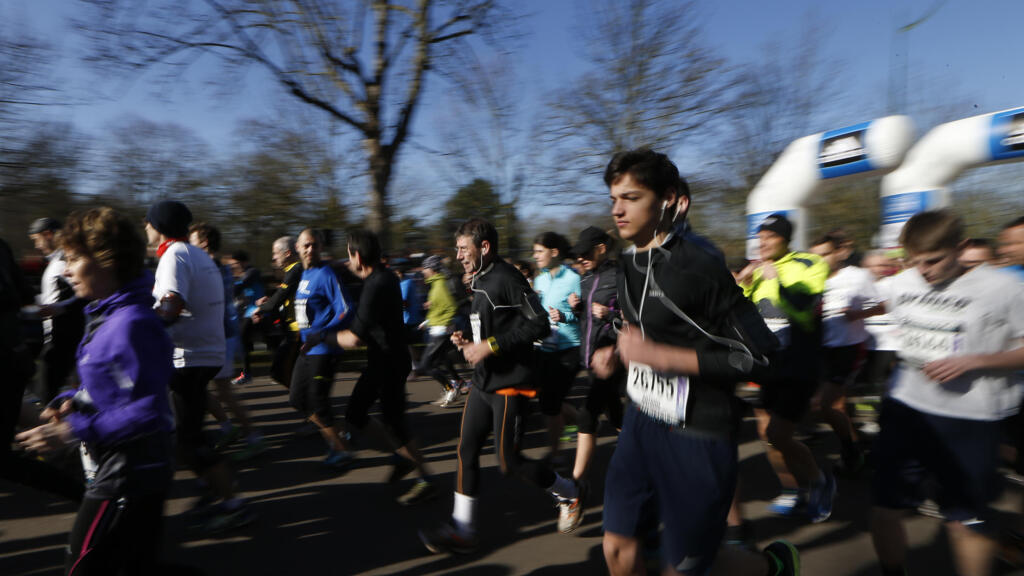 La course à pied est de plus en plus pratiquée en France.