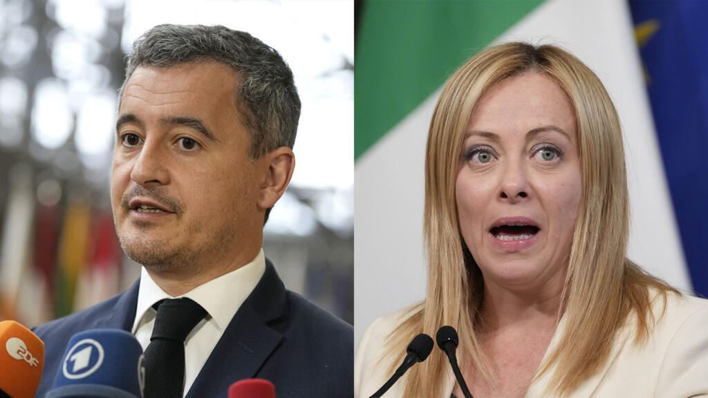 Le chef de la diplomatie italienne annule son déplacement à Paris après les propos de Darmanin sur Meloni