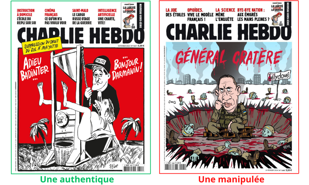 La couverture originale n'évoque pas la guerre en Ukraine.