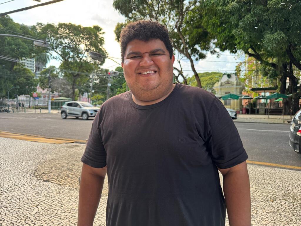 Jonathan Nunes, estudante de pós-graduação em Geoturismo da UFPA,