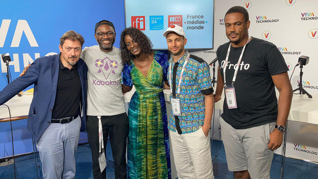 Henri Monceau, Yannick Kemayou, Diara Ndiaye, Julien Herbun et Alexandre Bonneau.