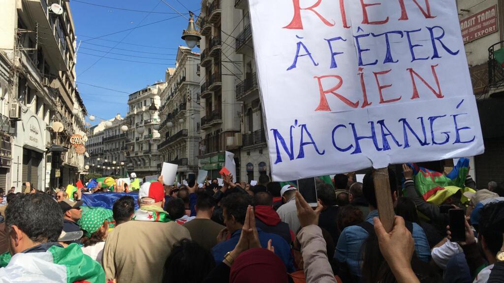 Manifestation du 21 février 2020, à Alger.