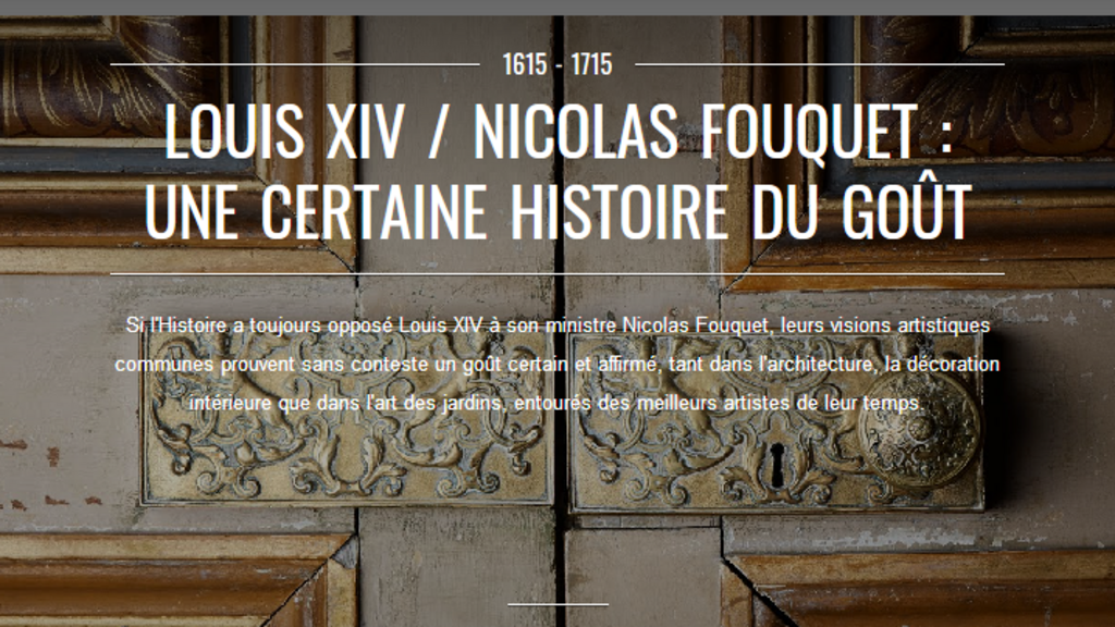De nombreuses visites et expositions virtuelles vous attendent sur le site du chateau de Versailles et sur ses réseaux sociaux.