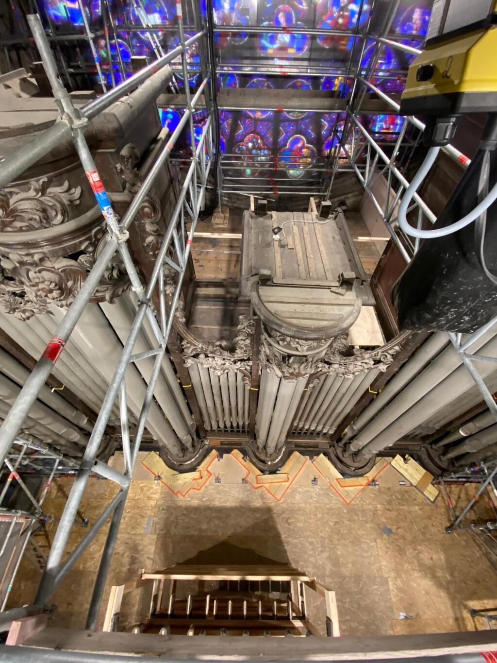Le grand orgue de Notre Dame