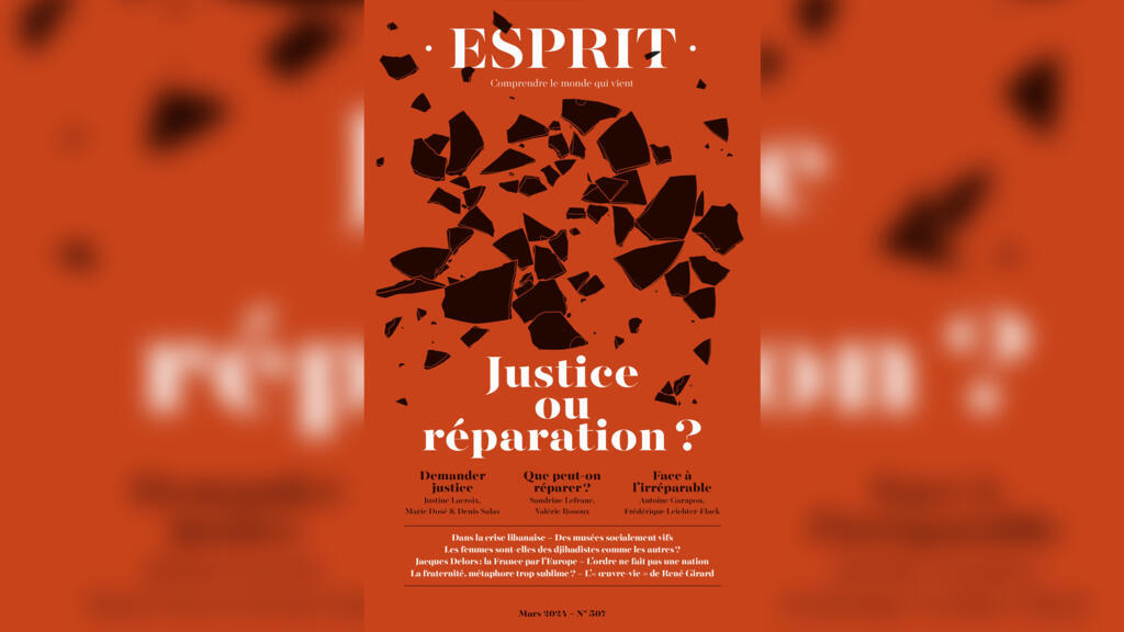 Revue Esprit, mars 2024.