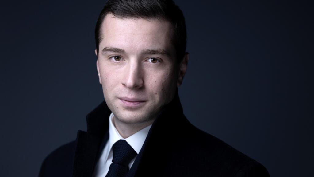 Jordan Bardella, 28 anos, é o candidato do partido francês Reunião Nacional para as eleições europeias de junho.