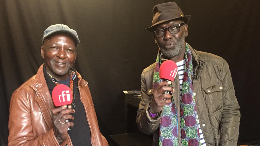 Sixu et Ismaïla aux micros de Joe Farmer (Nancy - Octobre 2018).