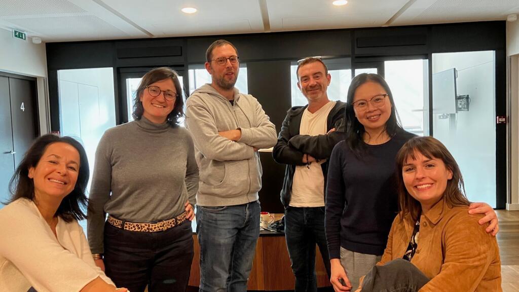 Anne-Cécile Bras, Jeanne Richard, Simon Rozé, Sébastien Bonijol, Thuy Duong Nguyen et Concepcion Alvarez de Novethic.