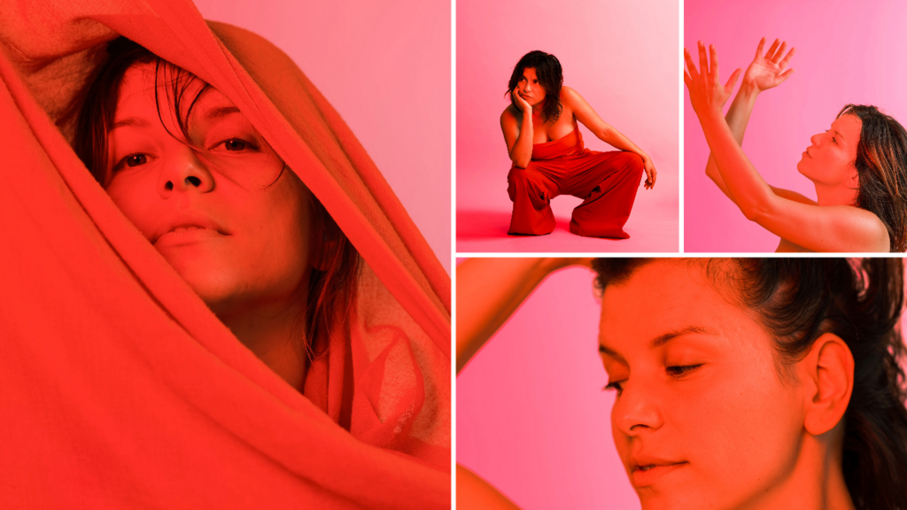 A cantora Clara Sofia