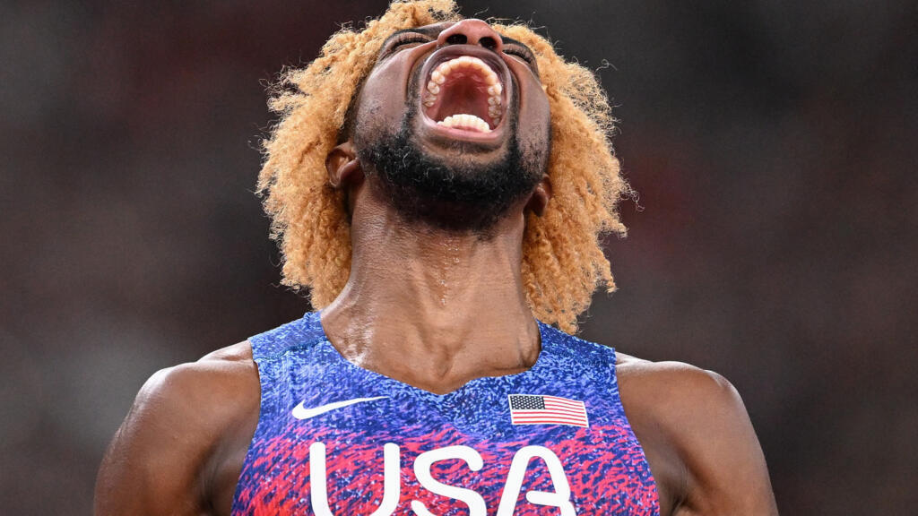 Mondiaux d'athlétisme: l'Américain Noah Lyles, plus rapide que tous ses maux