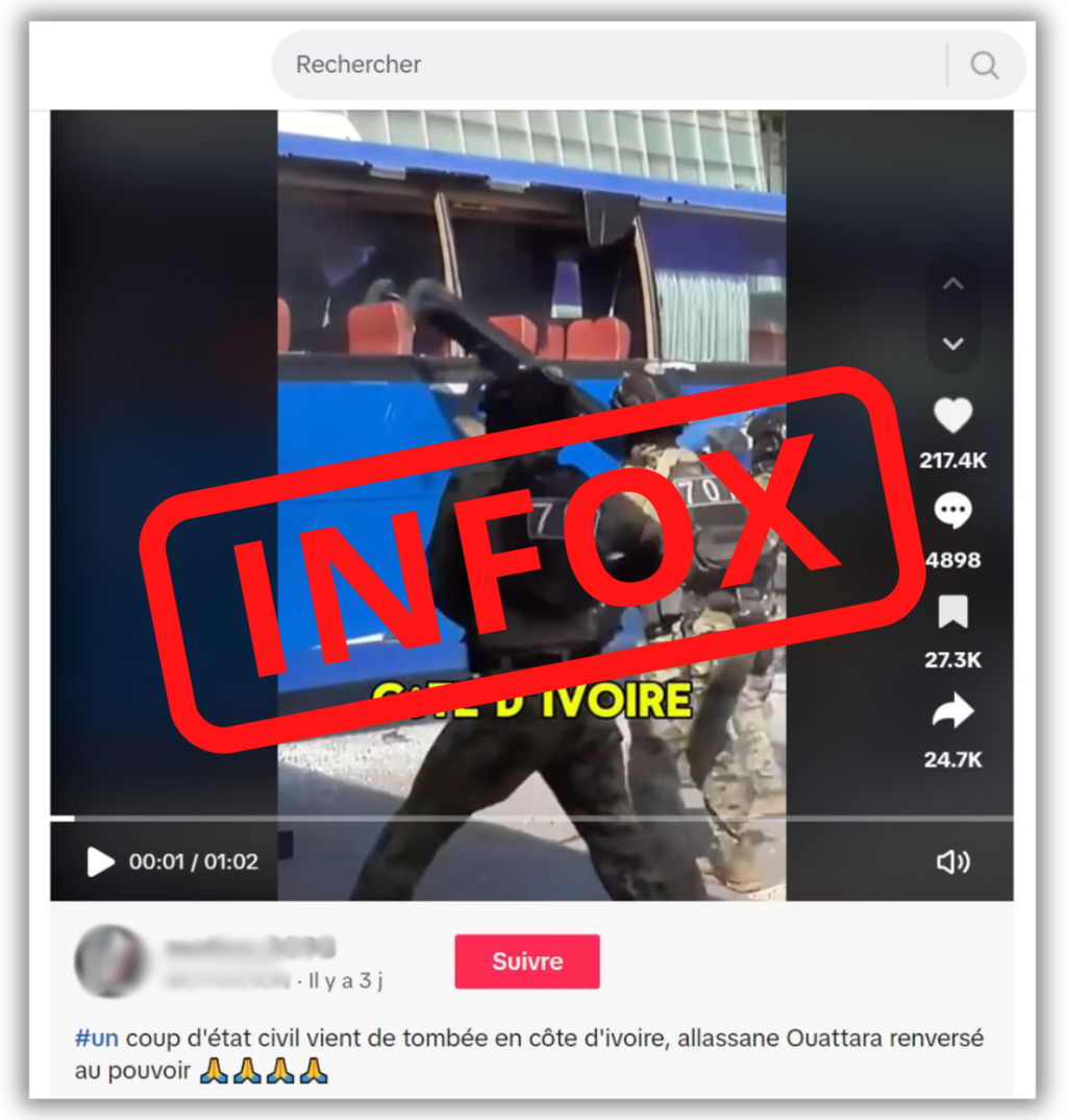 Cette vidéo TikTok cumule à ce stade plus de 5 millions de vues.
