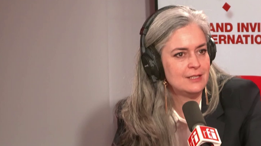 Elsa Vidal, rédactrice en chef de la rédaction russe à RFI, le 22 février 2024.