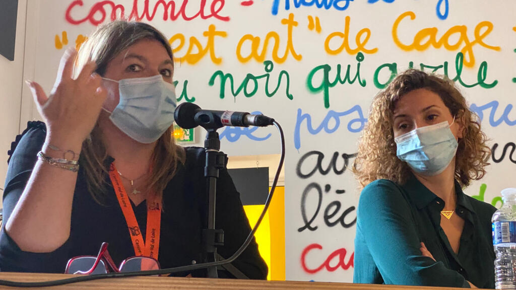 Karine Ramondy, chercheuse-associée à l’UMR SIRICE Paris I Panthéon-Sorbonne et la réalisatrice de documentaire Mila Turajlic.