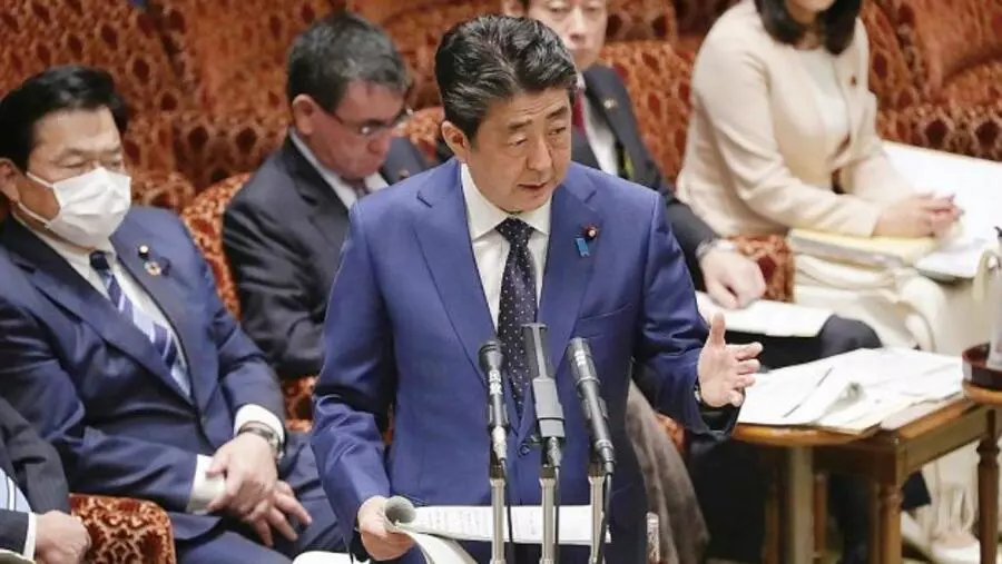 日本首相安倍晋三资料图片