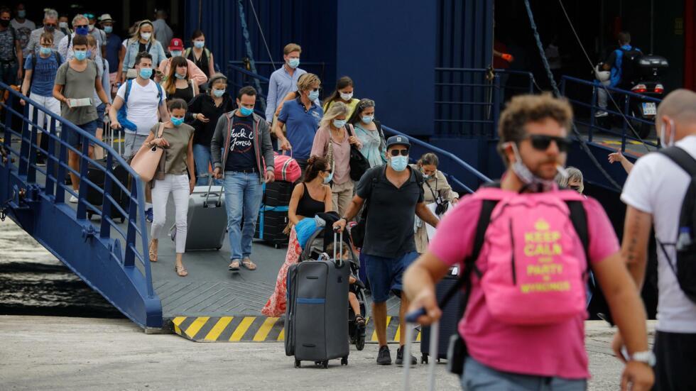 Covid19 en Grèce, des restrictions imposées sur l'île touristique de