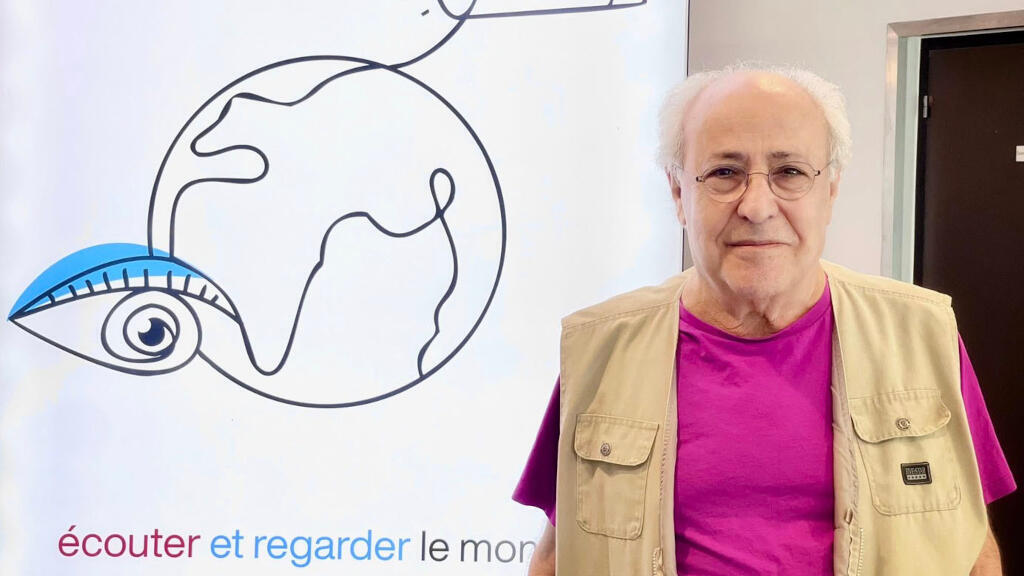 Abed Azrié à RFI, juillet 2025.