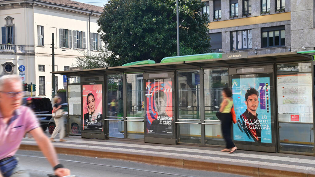 La campagne des Nations unies pour la sécurité routière, lancée en partenariat avec JCDecaux dans 80 pays.