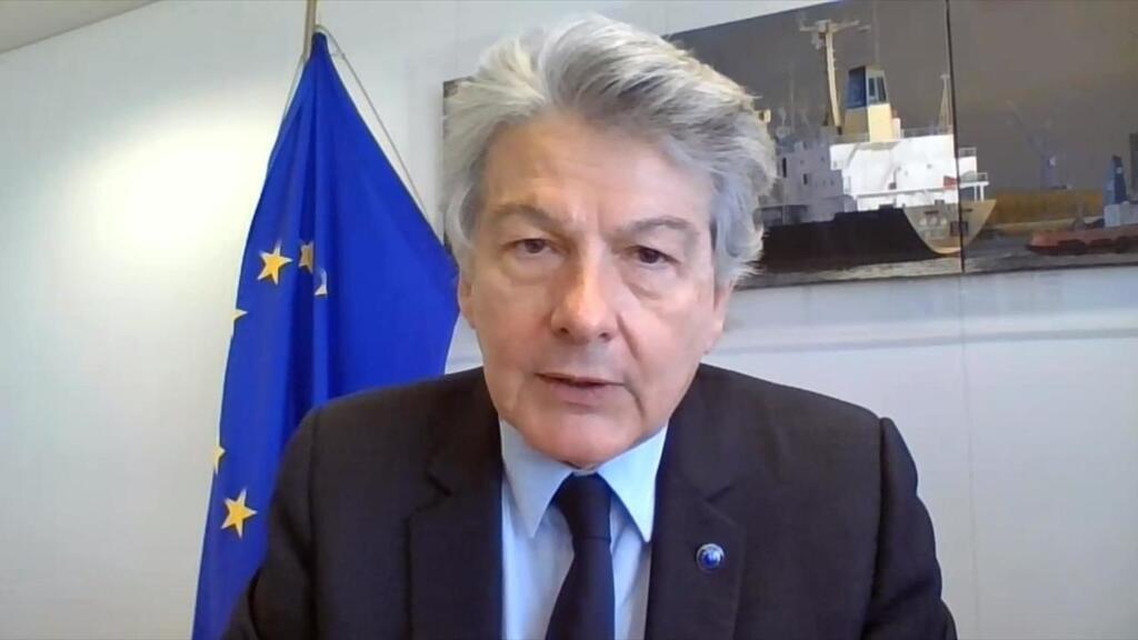 Thierry Breton, par Skype sur RFI et France 24 le 10 avril 2020: "Il n'y a qu'un seul mot pour sortir de cette crise, la solidarité."
