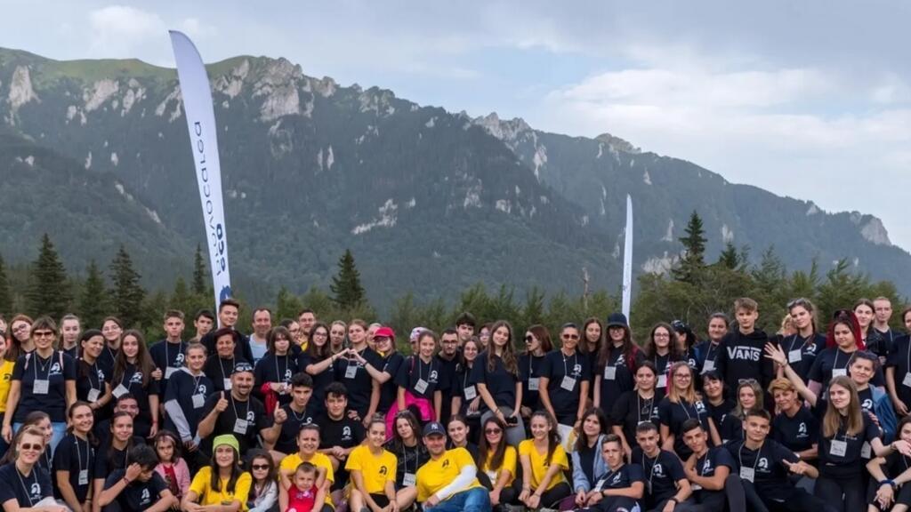 Elevi din Timișoara la concursul ”Eco Provocarea”, martie 2025.