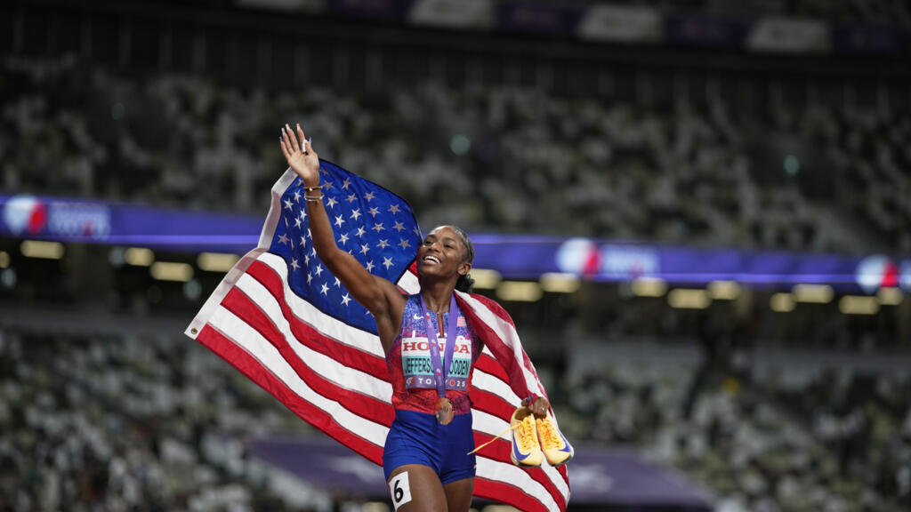 Mondiaux d'athlétisme: Lyles et Jefferson-Wooden règnent sur le 200 m