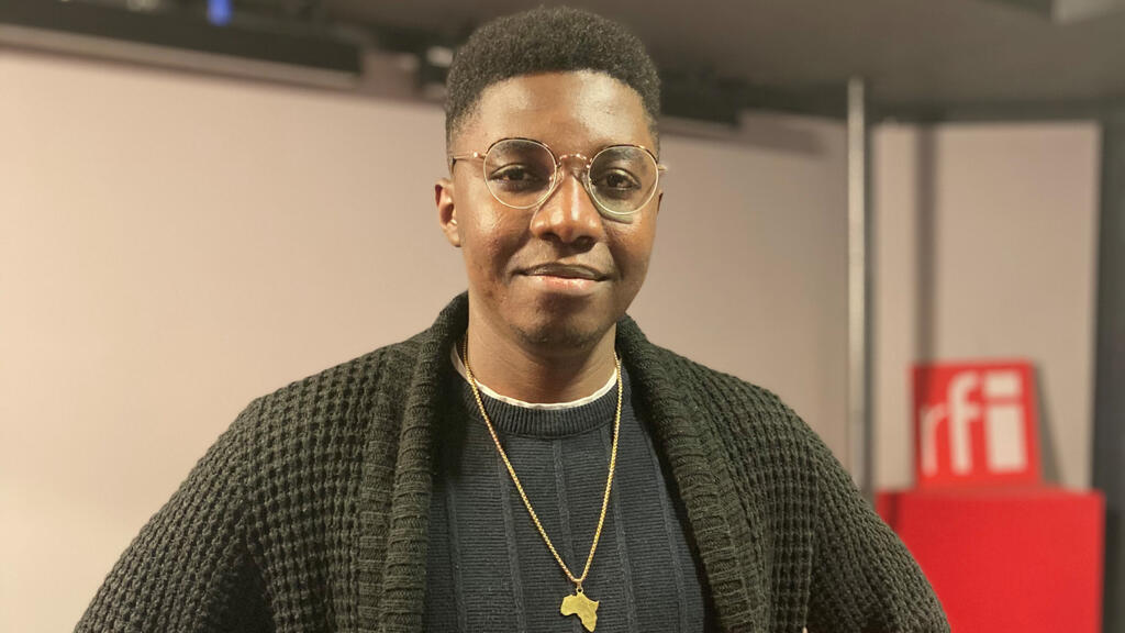 Modibo Massaké, porte-parole du collectif des étudiants étrangers de Nanterre Université.