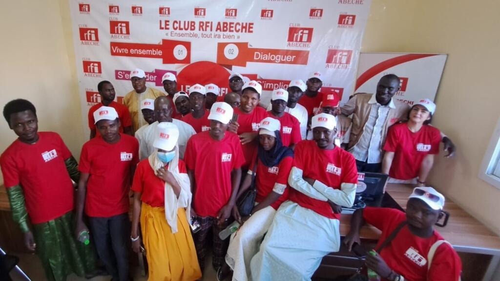 Des membres du Club RFI Abéché.
