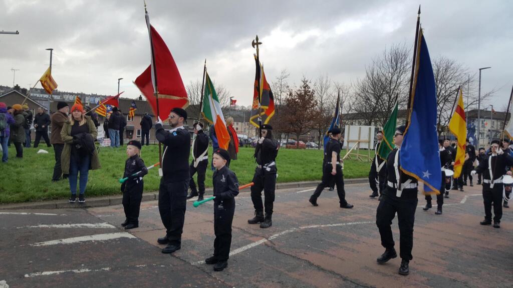 Marche du Bloody Sunday à Londonderry, le 2 février 2020.