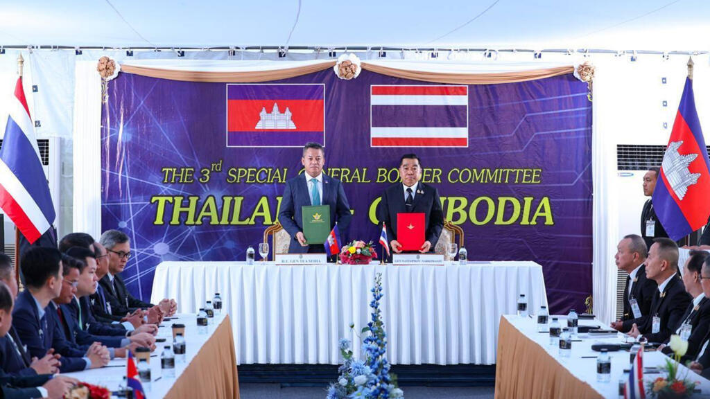 La Thaïlande et le Cambodge conviennent d'un «cessez-le-feu immédiat» après trois semaines de combats frontaliers
