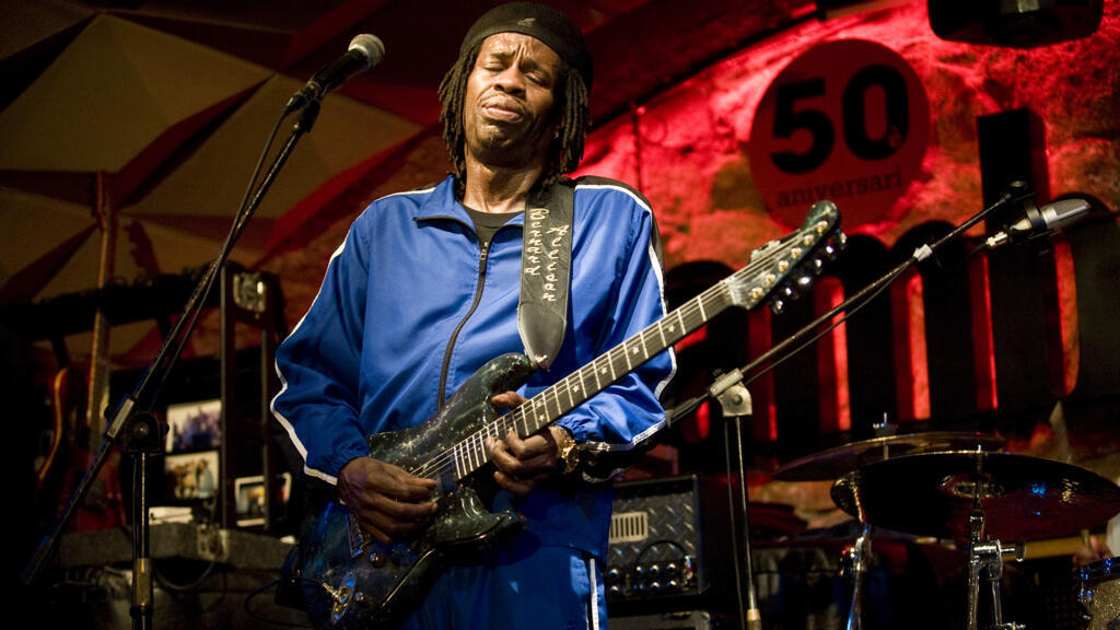 Bernard Allison en 2010 en Espagne.