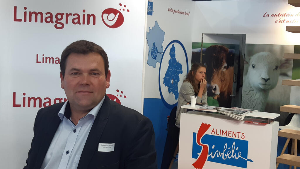 Sébastien Vidal, agriculteur dans le Puy-de-Dôme, président du 4e semencier mondial, la coopérative Limagrain.