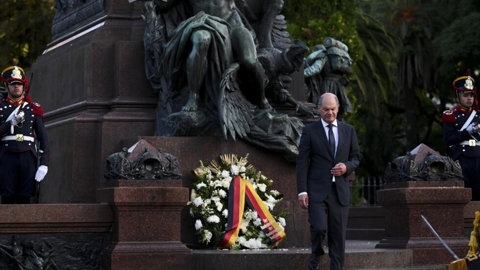 Après l'Argentine et le Chili, le chancelier allemand se rend au Brésil